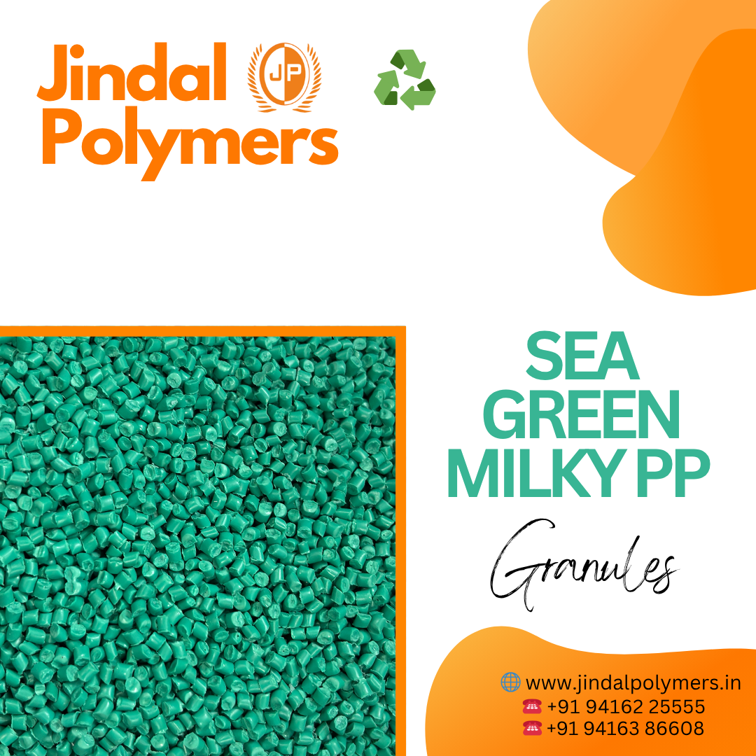 Milky Sea Green PP Granules